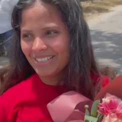 Tras ser deportada, llega a Honduras la esposa de un soldado de EE.UU.