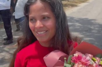 Tras ser deportada, llega a Honduras la esposa de un soldado de EE.UU.