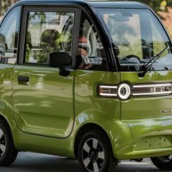 Four wheeler eco-friendly electric car for only 1 lakh taka!