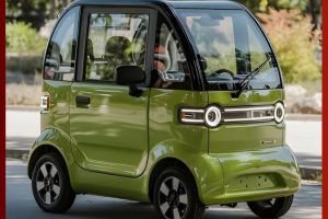 Four wheeler eco-friendly electric car for only 1 lakh taka!
