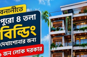 Need 1 person to maintain full 4 storey building in banani salary 25000 taka